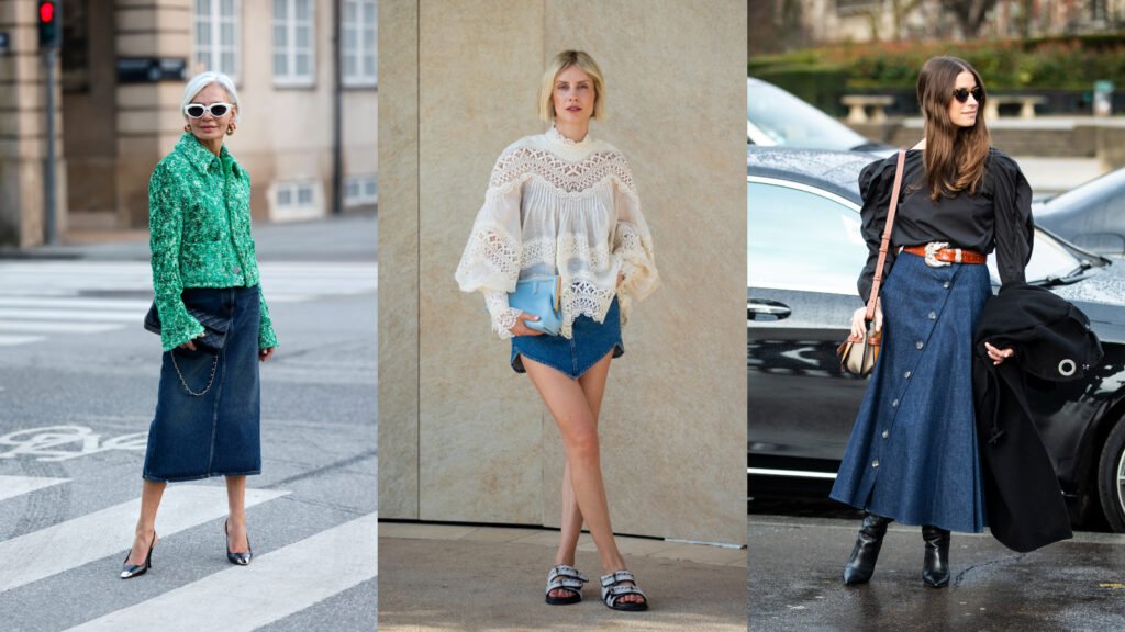 Skirt Over Jeans Outfit: 15 Looks & Styling Tips for All Body Types